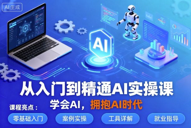 从入门到精通AI实操课，学会AI，拥抱AI时代-问小徐资源库