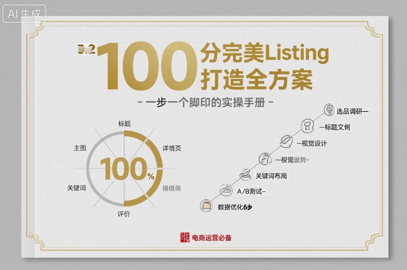 100分完美Listing打造全方案，想要完美listing必须是需要一步一个脚印的-问小徐资源库