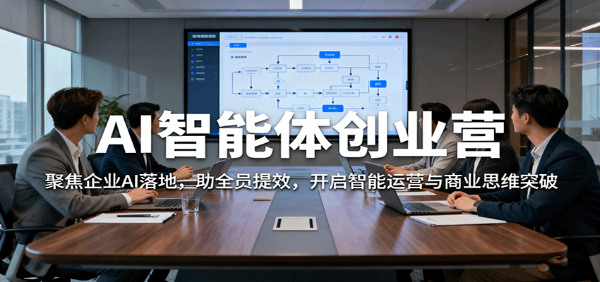 AI智能体创业营：聚焦企业AI落地，助全员提效，开启智能运营与商业思维突破-问小徐资源库
