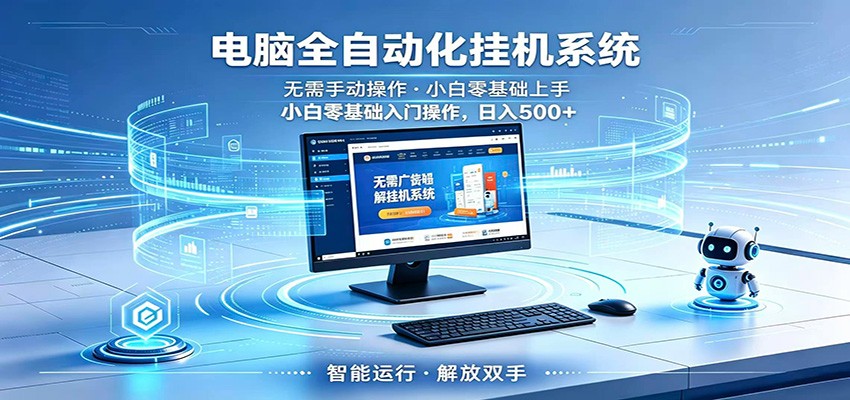 智能广告挂机无需值守,小白上手轻松实现每日增收-问小徐资源库