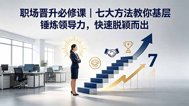 付费文章：职场晋升必修课｜七大方法教你基层锤炼领导力，快速脱颖而出-问小徐资源库