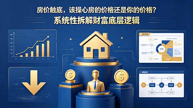 付费文章:房价触底,该操心房的价格还是你的价格?系统性拆解财富底层逻辑-问小徐资源库