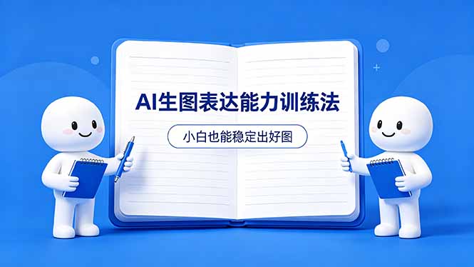 AI生图不是做漂亮图，而是表达能力。这套方法让小白也能稳定出好图-问小徐资源库