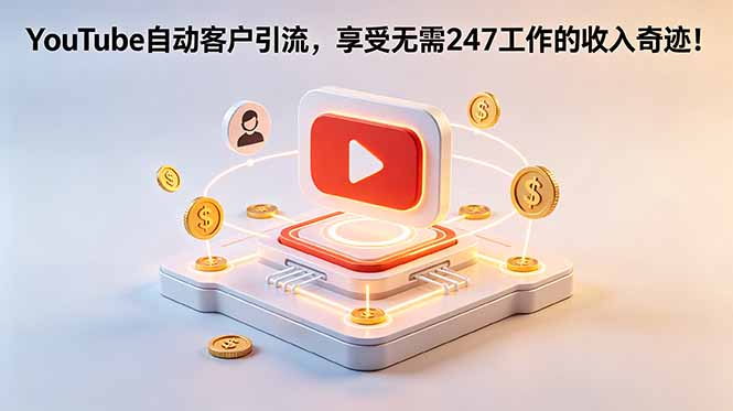 YouTube 自动客户引流,享受无需 247 工作的收入奇迹!【原创双语字幕】-问小徐资源库