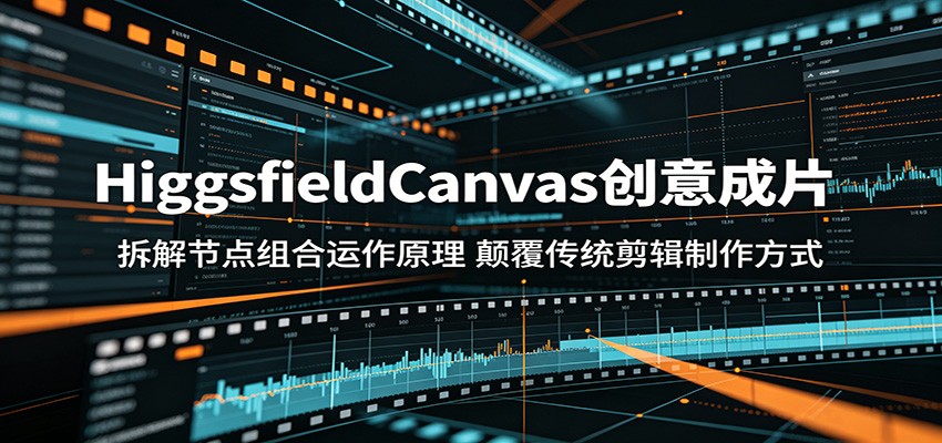 HiggsfieldCanvas创意成片：拆解节点组合运作原理，颠覆传统剪辑制作方式-问小徐资源库