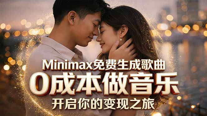 Minimax免费生成歌曲实测！0成本做音乐，说唱流行Lofi一键生成-问小徐资源库