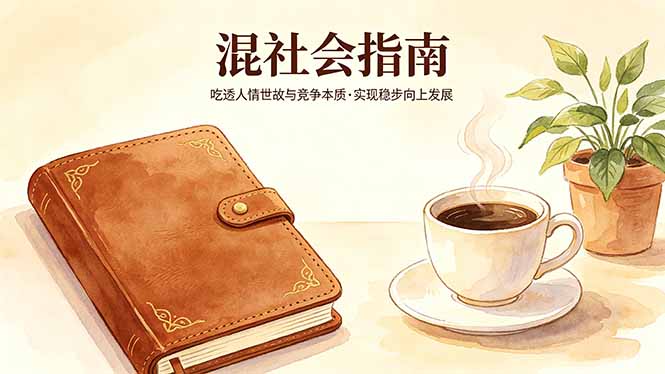 付费文章：混社会指南，吃透人情世故与竞争本质，实现稳步向上发展-问小徐资源库