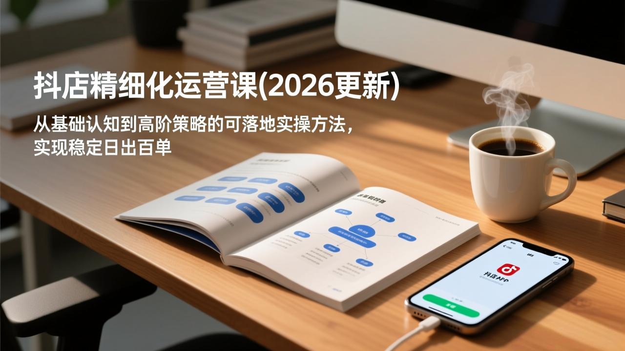 抖店精细化运营课(更新5月-问小徐资源库