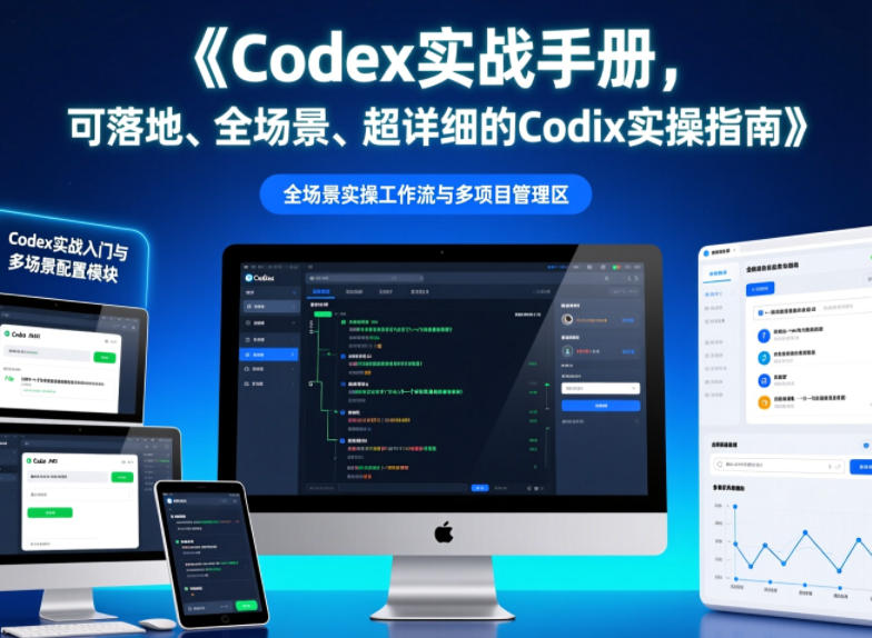 Codex实战手册，可落地、全场景、超详细的Codex实操指南-问小徐资源库