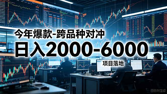 今年爆款-跨品种对冲日入2000-6000，项目落地！-问小徐资源库