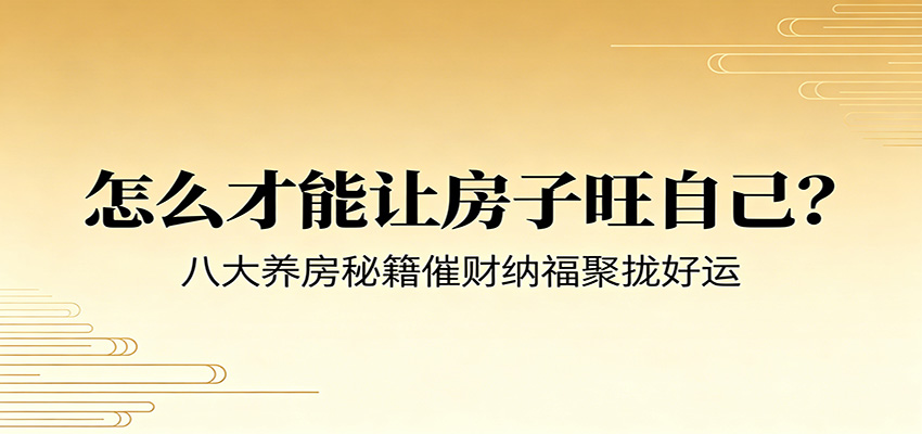 付费文章《怎么才能让房子旺自己？》八大养房秘籍催财纳福聚拢好运-问小徐资源库