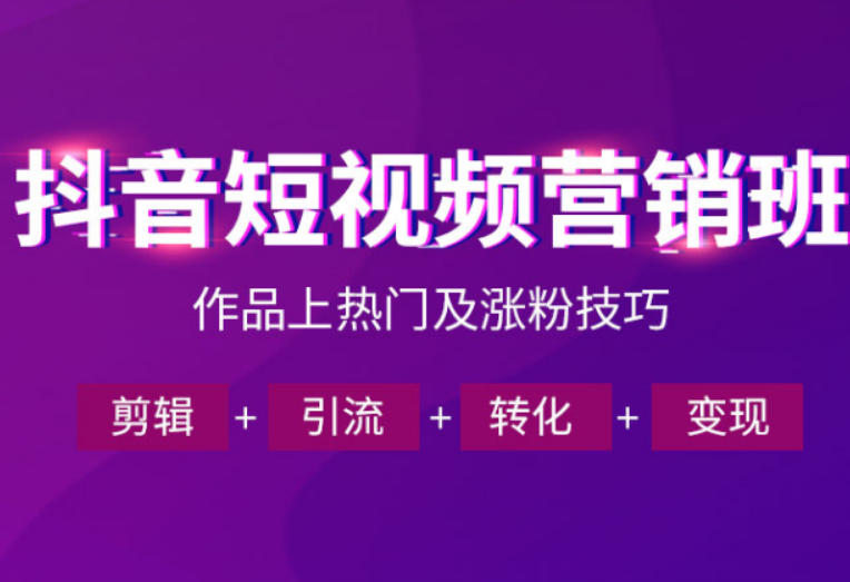 抖音短视频运营班，一门课学会作品上热门及涨粉技巧，引流转化剪辑变现(2026年5月)-问小徐资源库