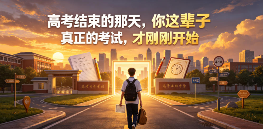付费文章：高考结束的那天，你这辈子真正的考试，才刚刚开始-问小徐资源库