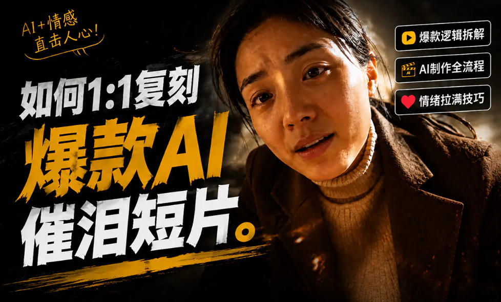 豆包+Gemini生成真人AI短剧-拆解复刻百万爆款第一人称短片，一站式讲透爆款复刻全流程-问小徐资源库