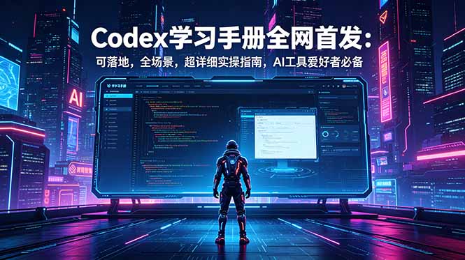 Codex学习手册全网首发：可落地，全场景，超详细实操指南，AI工具爱好者必备-问小徐资源库