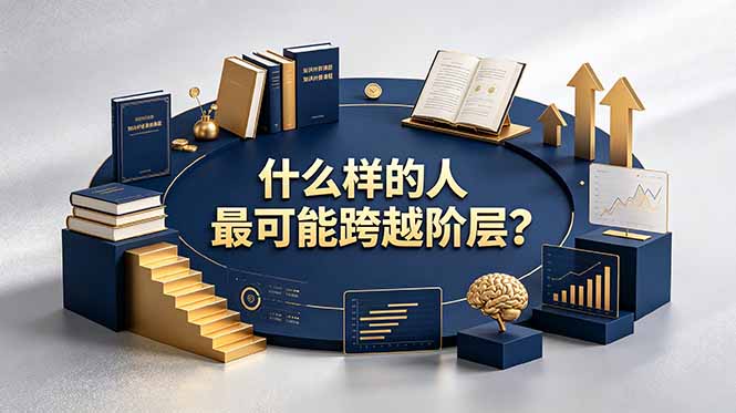 付费文章：什么样的人最可能跨越阶层？具备这五种特质，普通人也能顺利跨越阶层-问小徐资源库