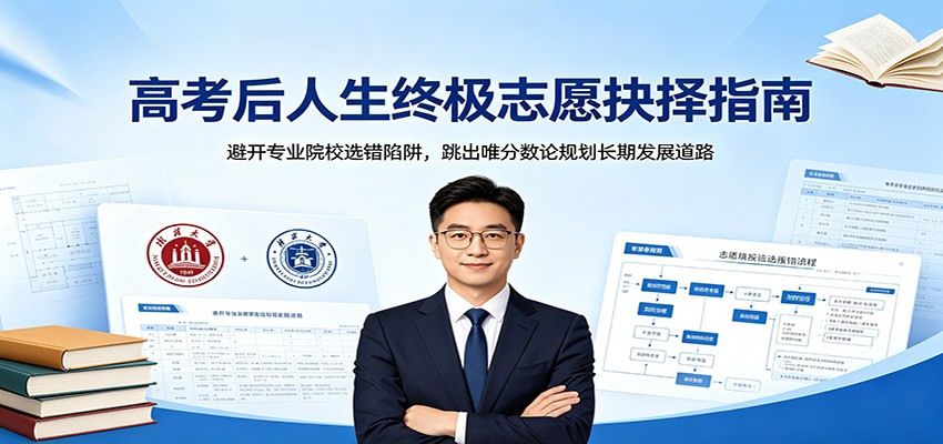 高考后人生终极志愿抉择指南：避开专业院校选错陷阱，跳出唯分数论规划长期发展道路-问小徐资源库