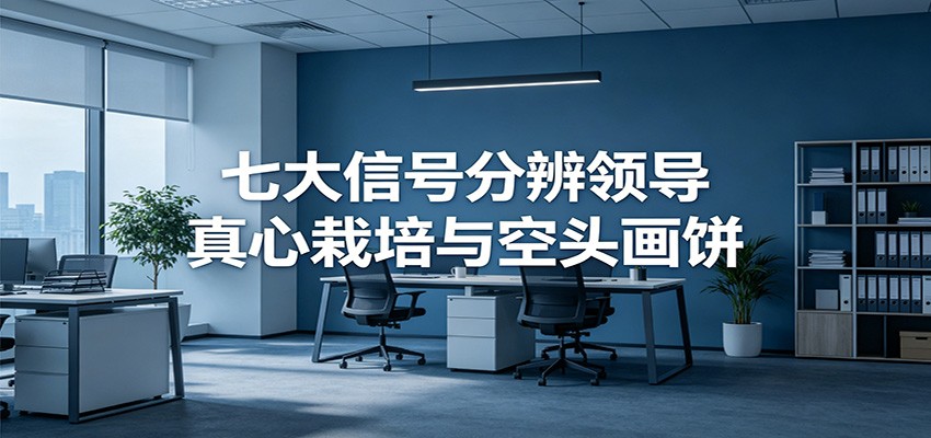 付费文章《七大信号分辨领导真心栽培与空头画饼》读懂管理背后人性逻辑-问小徐资源库