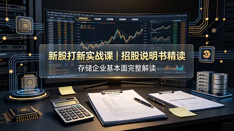 付费文章：新股打新实战课｜招股说明书精读，存储企业基本面完整解读-问小徐资源库