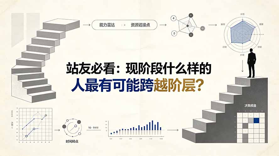 付费文章：站友必看：现阶段什么样的人最有可能跨越阶层?-问小徐资源库