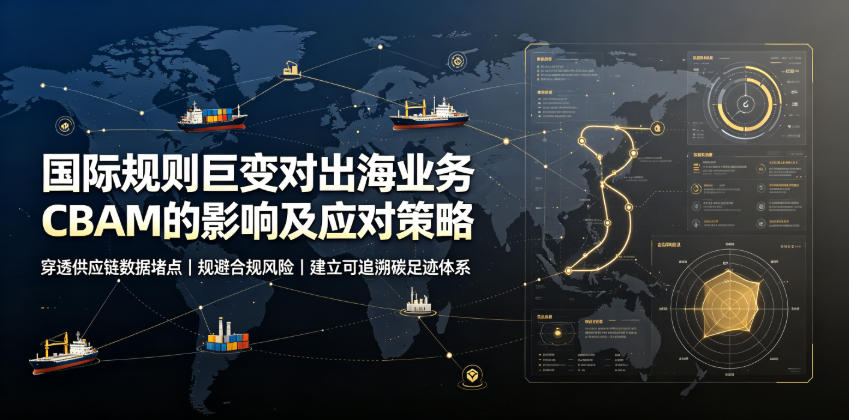 国际规则巨变对出海业务CBAM的影响及应对策略，帮助企业穿透供应链数据堵点，规避合规风险-问小徐资源库