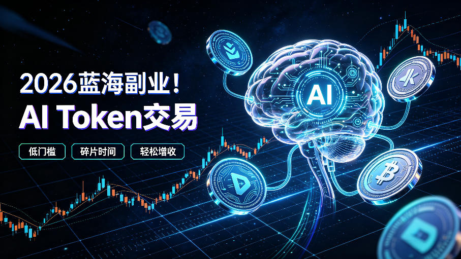 2026全新风口副业|AI智能Token交易,空闲时间轻松 賺 收益,无需全天盯盘【揭秘】-问小徐资源库