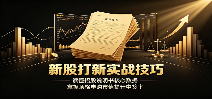 新股打新实战技巧:读懂招股说明书核心数据,拿捏顶格申购市值提升中签率-问小徐资源库