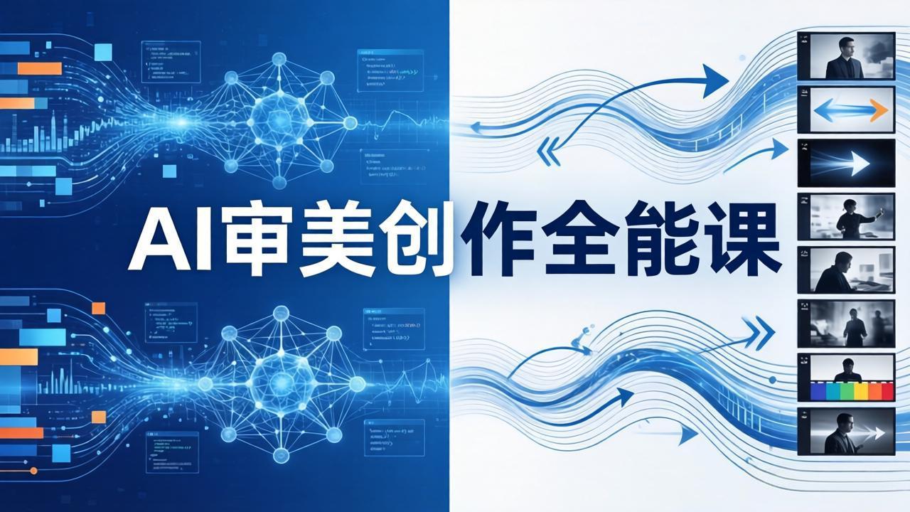 AI审美创作全能课-更新0706：MJ+Seedance+模型训练+影视分镜+编剧，一站式掌握AI艺术创作-问小徐资源库