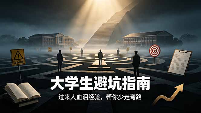 付费文章：大学生避坑指南 ，过来人血泪经验，帮你少走弯路-问小徐资源库