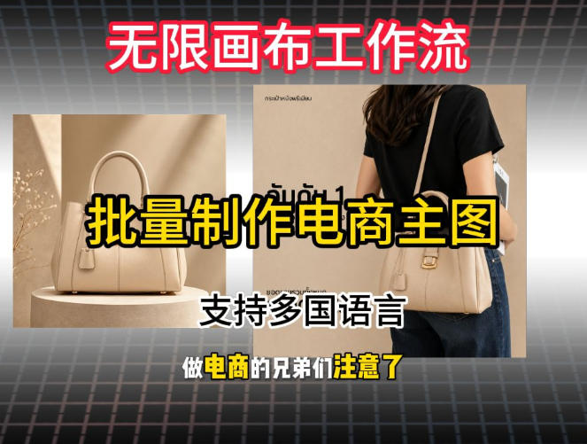 批量复刻电商爆款主图工作流搭建教学，批量下载，支持多国语言，不管是国内电商还是跨境店群都能用-问小徐资源库
