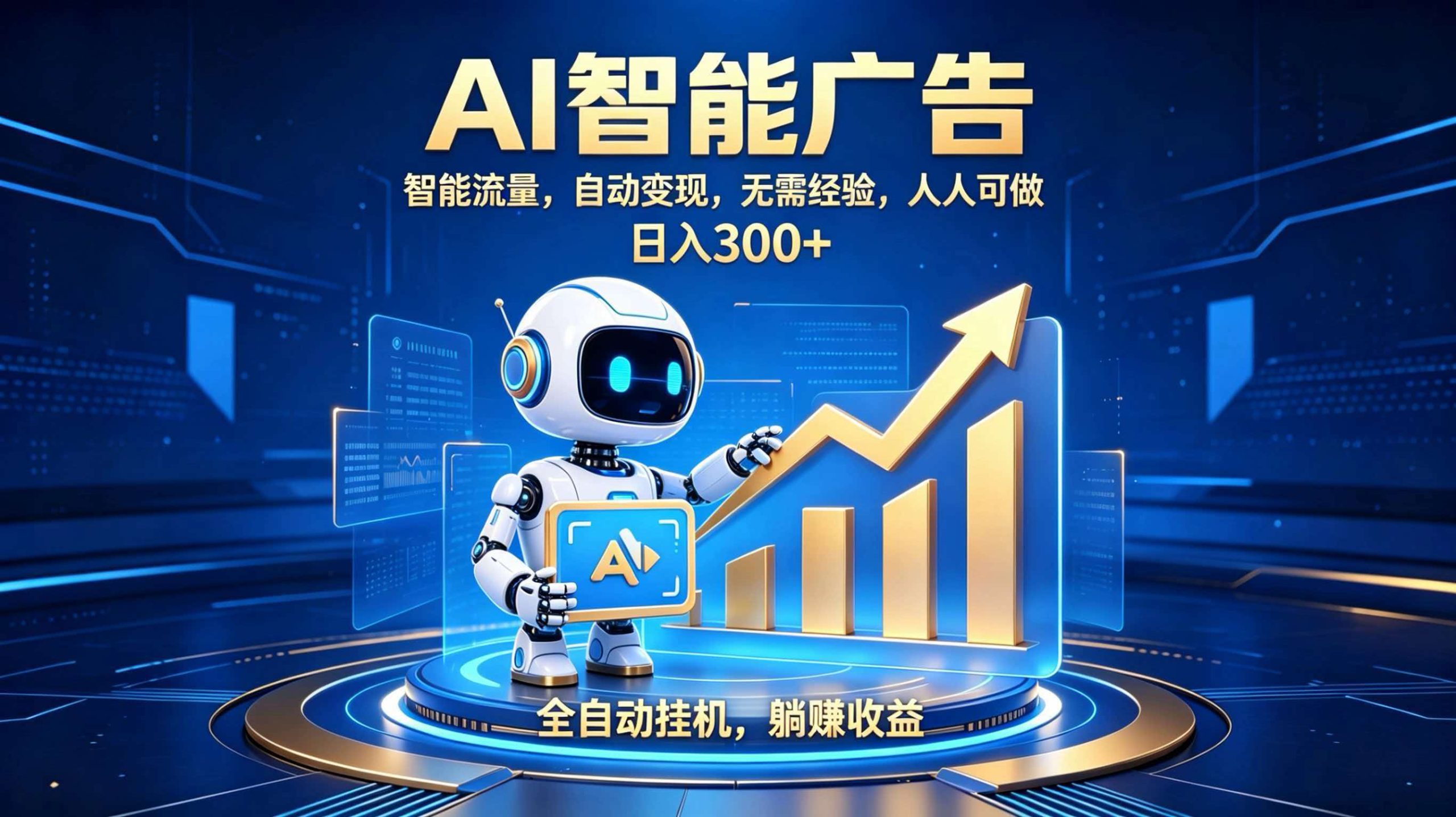 轻资产新赛道，全自动AI广告，打造持续收益-问小徐资源库