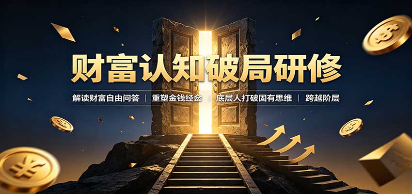 财富认知破局研修：解读”孙割”，重塑金钱观念，底层人打破固有思维跨越阶层-问小徐资源库