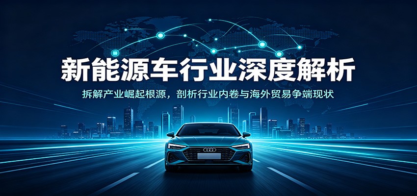 新能源车行业深度解析：拆解产业崛起根源，剖析行业内卷与海外贸易争端现状-问小徐资源库