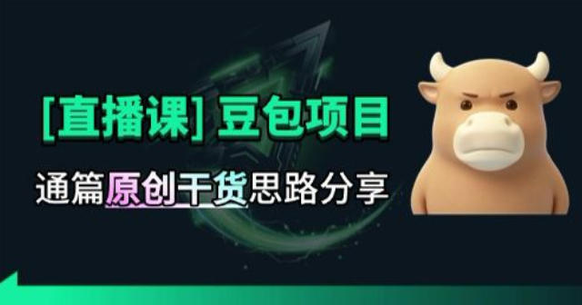 【直播课】原创思路打豆包项目,全是独家思路分析-问小徐资源库