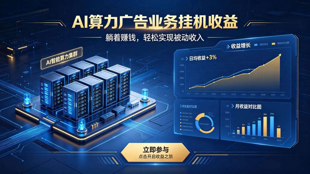 AI算力广告业务|AI时代个人或工作室新赛道-问小徐资源库