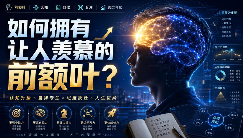付费文:如何拥有让人羡慕的前额叶?-问小徐资源库