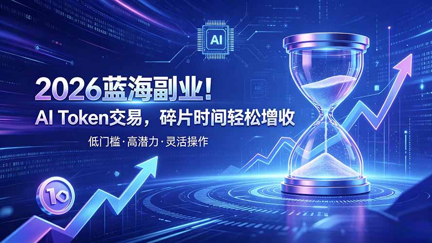 AI Token算力赛道！普通人可入局的数字副业-问小徐资源库