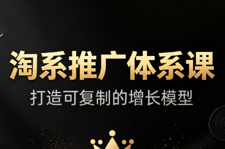 大山·淘系推广体系课-问小徐资源库